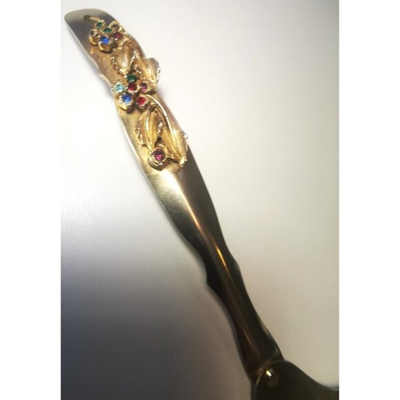 Decorative Serving Utensil Hollywood Regency Style circa 1950s - Picture 3 of 8